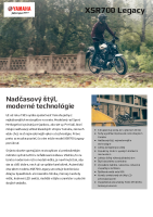 Yamaha XSR700 Legacy - brozura SK-4